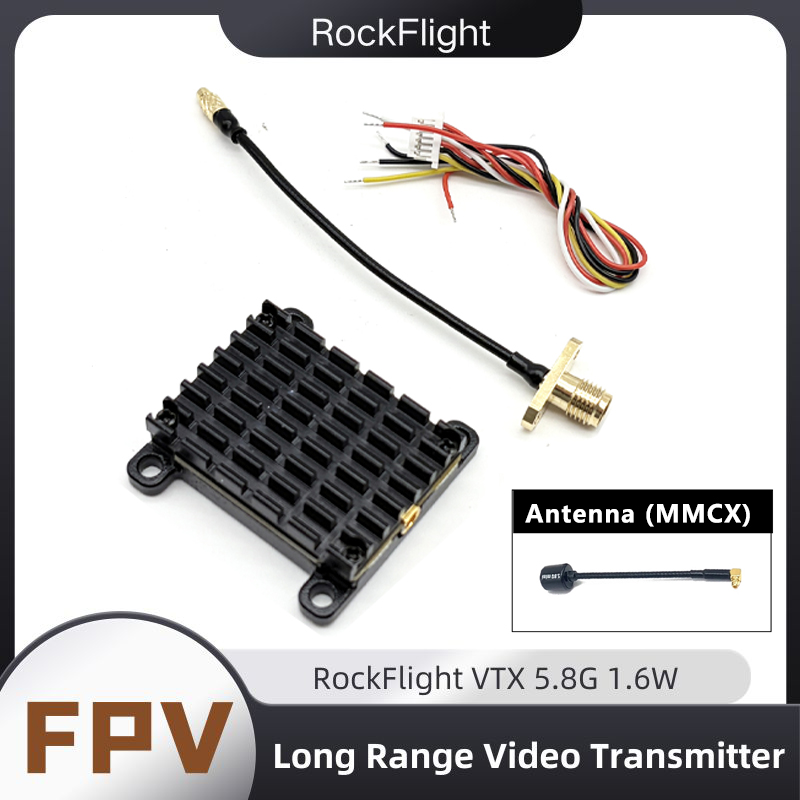 RockFlight TX663 VTX 5.8G 48CH - огляд і ціна Drone Racing Frame